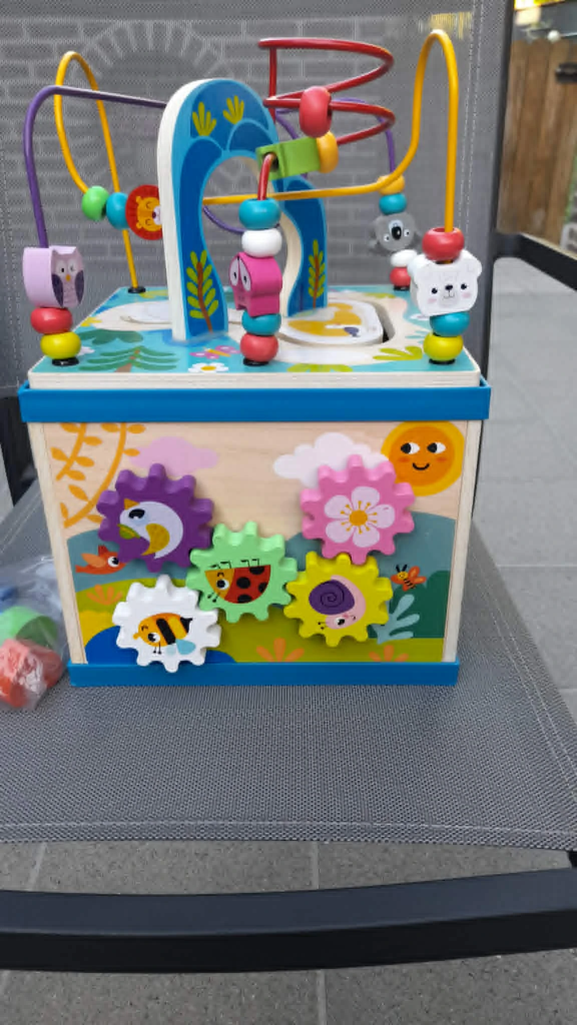 Cubo de Atividade em Madeira 5 em 1 – photo 2